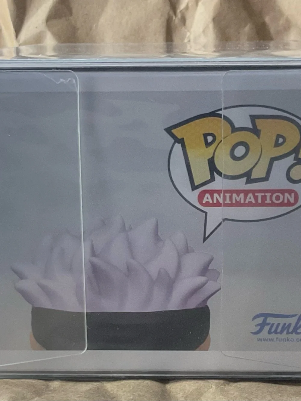 Funko Satoru Gojo Pop!Vinyl Lavender Hair, Black Blindfold Red Effect Special